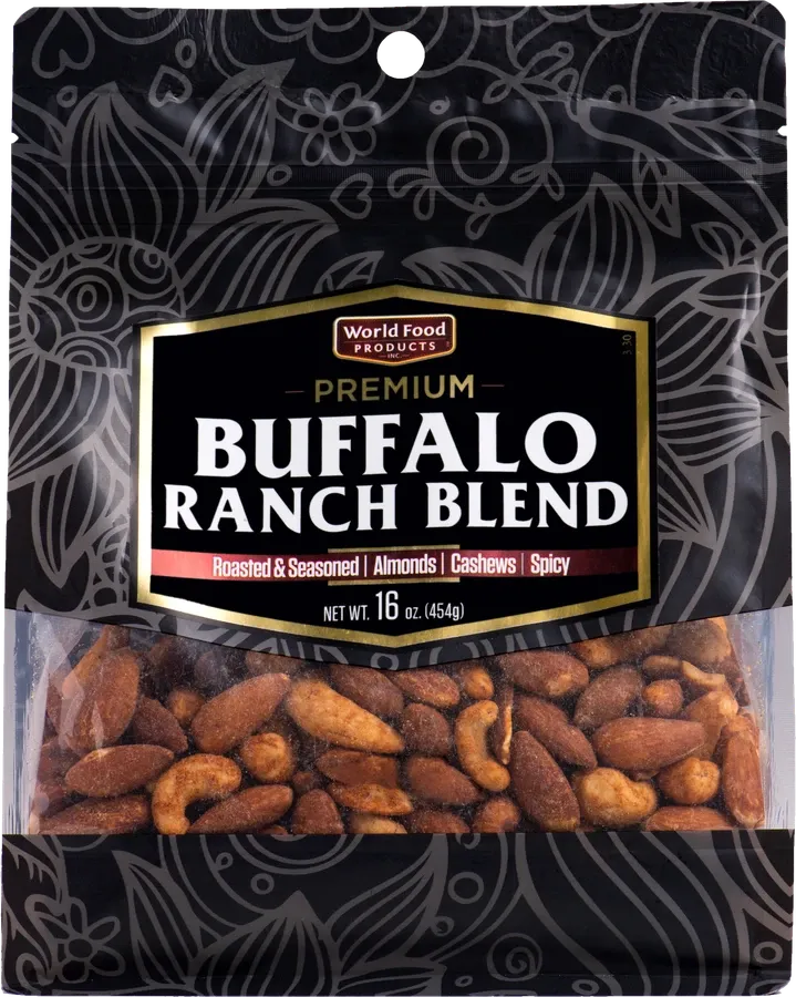 World Food Products Premium Buffalo Ranch Blend, stand-up pouch