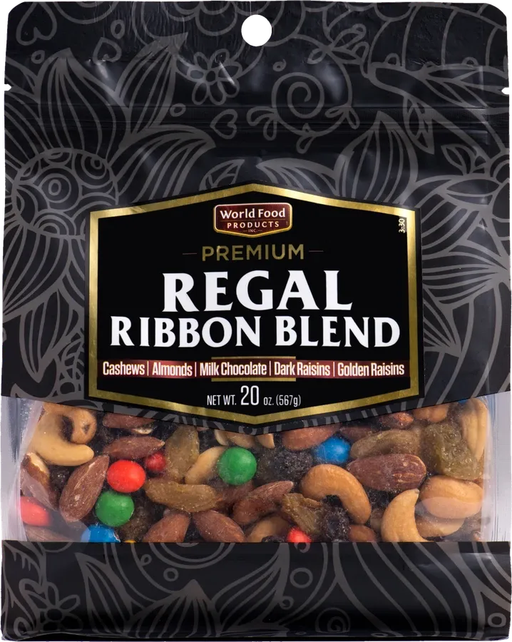 World Food Products Premium Regal Ribbon Blend, stand-up pouch
