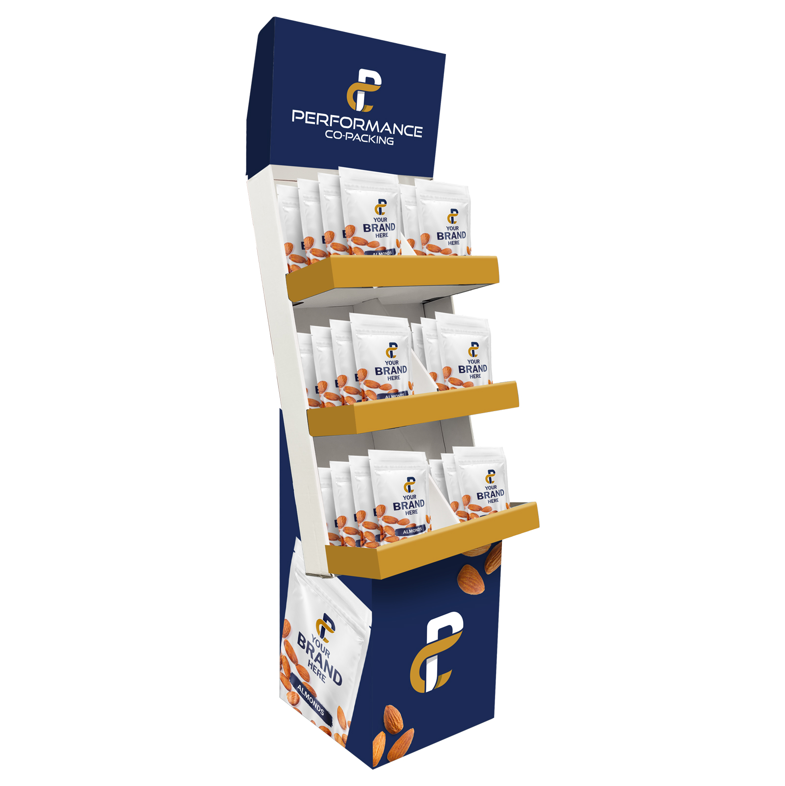 Performance Co-Packing Solutions for Packaging Retail Ready Displays for Supermarkets and Convenience Stores